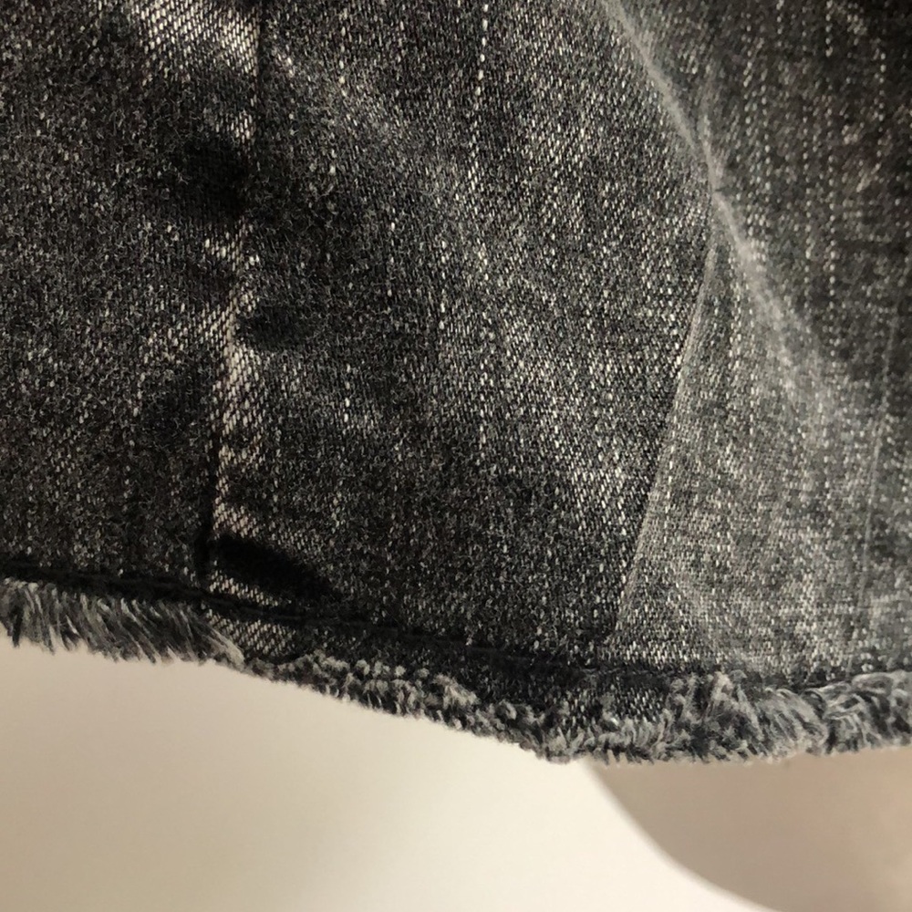 Free People black Marina denim top Medium NWT - Picture 8 of 12